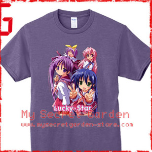 Lucky Star らき☆すた Anime T Shirt #2